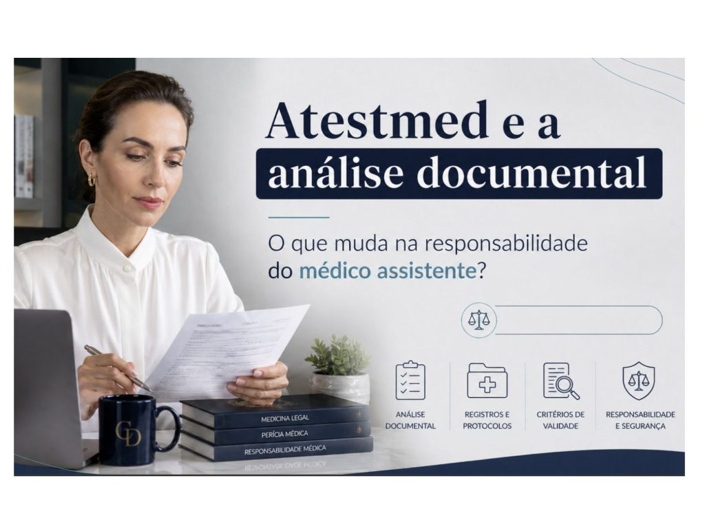 Dra. Caroline Daitx explica análise documental no Atestmed e responsabilidade médica