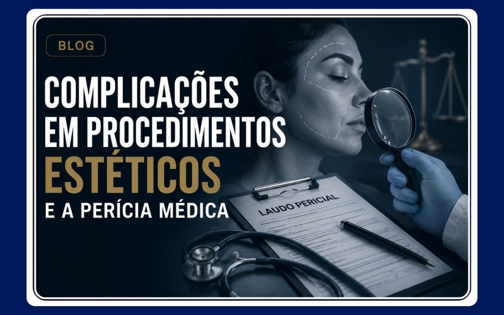 Complicações em procedimentos estéticos investigadas pela perícia médica