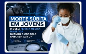 Morte súbita em jovens investigada pela perícia médica com análise de doenças cardíacas e fatores de risco